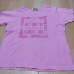 McGREGOR ピンクTシャツとストライプポロシャツセット 150