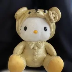 キティベアー物語　大阪編　ぬいぐるみ　ご当地　ゴールド