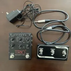 デジテックDigiTech TRIO+＆FS3Xフットスイッチ DigiTech FS3X 3-button Foot Switch — The Center of Music and Art