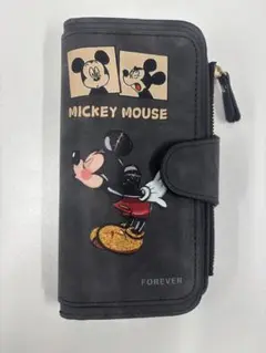 ミッキーマウス フラグメントケース 黒