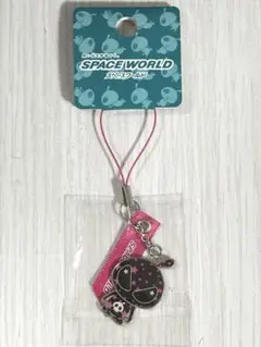 新品 SPACE WORLD スペースワールド 宇宙人キーホルダー