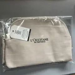 L'OCCITANE ベージュ ポーチ