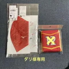 グランパス マスク2枚 リストバンド