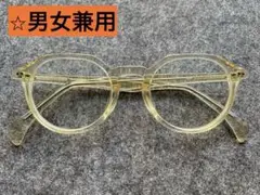 【即日発送】 zoff CLASSIC クリア（イエロー）