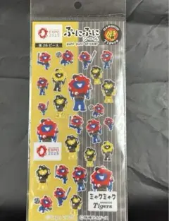 SHOP売り切れ商品!ミャクミャク 阪神タイガース ぷにぷにシール26ピース
