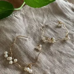 Jenny様専用 Franc francのパールピアス