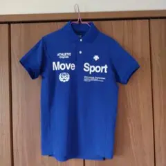 Move Sport ポロシャツ 青 新品・未使用・美品値下げしました。