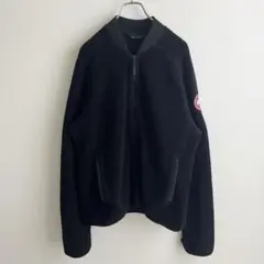 【美品/XLサイズ】カナダグース ボア フリースジャケット サザビーリーグ 黒