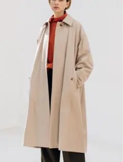 JAMAIS VU ジャメヴ ベージュステンカラーコート ロングコート