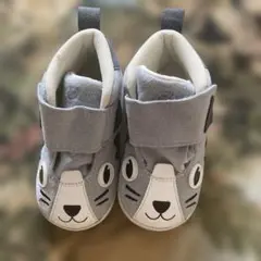 asics スニーカー アニマル ネコ 13cm