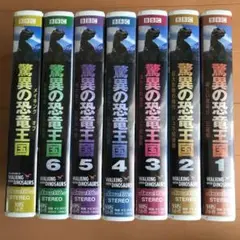 驚異の恐竜王国VHS　1〜6巻&メイキングオブ