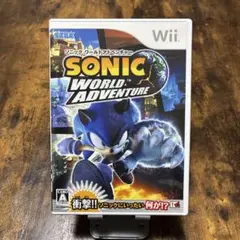 wii ソニック ワールドアドベンチャー　美品