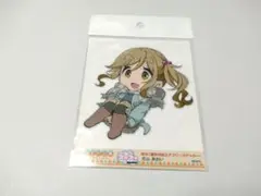 ゆるキャン△ 防水！屋外対応エアフリーステッカー うきうき 犬山あおい