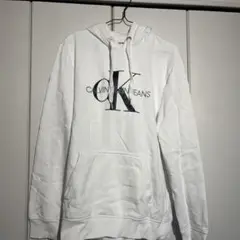 Calvin Klein Jeans ホワイトパーカー