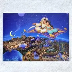 【新品未使用】 ディズニーシー限定 アラジン アラビアンコースト クリアファイル