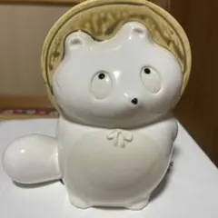 ぼんやり子だぬき　標準サイズ　箱付き　陶器　ヒダカナオト Amazon.co.jp: ぼんやり子だぬき 標準サイズ 箱付き 陶器