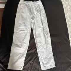 ホワイト チノパン Lサイズ バックポケット付き