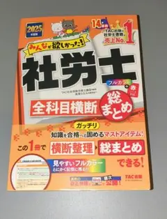 2025年度版 みんなが欲しかった! 社労士全科目横断総まとめ