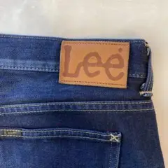 【極美品】Lee 濃紺 ストレートデニム