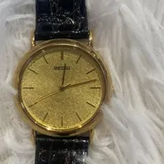 SEIKO ゴールド クォーツ 腕時計　7N01-6900