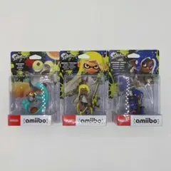 amiibo トリプルセット スプラトゥーン3 オクト・インクリング コジャケ