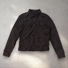 291295 HOMME 【訳あり】ペイズリー柄 ジャケットサイズ44 A398