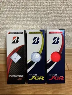 TOUR B ゴルフボール 3色セット TOUR B X TOUR B JGR