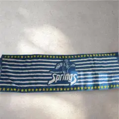 Springs ストライプタオル久光スプリングス マフラータオル レア