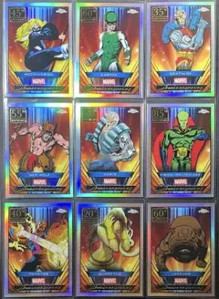 2025 Marvel Chrome Anniversary Lot マーベル
