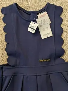 サロペット　ネイビー　95