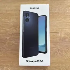 新品】Galaxy A25 5G SCG33 ブラック