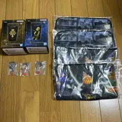 キングダムハーツ　1番くじ　タオル　グラス　チャーム　キーホルダー　セット