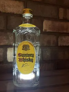 SUNTORY 角瓶 男のインテリア(ホワイト)