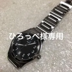 ダンヒル シティスケープ ブラック文字盤8003腕時計