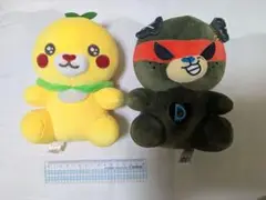 愛媛のゆるキャラ こみきゃんトダークみきゃん