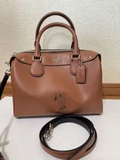 COACH ⭐︎スヌーピー ボストンバッグ⭐︎美品 2025年最新】coach ボストンバッグ スヌーピーの人気アイテム