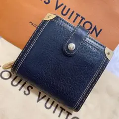 美品◎ ルイヴィトン スハリ コンパクトジップ 小銭入れあり 折り財布 男女可