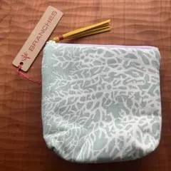 ⭐︎新品タグ付き⭐︎ BRANCHES 石垣島　サンゴ柄　ポーチ　日本製