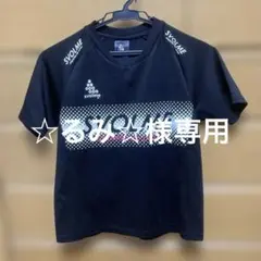 SVOLME ドットプリント Tシャツ 黒　140cm