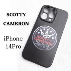 新品　スコッティキャメロン　iPhone14Pro　ケース　ブラック　パター⭕️