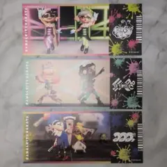 スプラトゥーン　フェス風チケット　3種類　➄