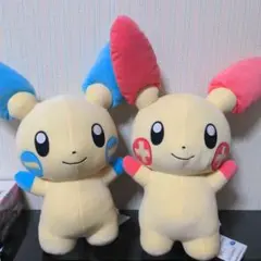 ポケモンめちゃもふぐっとぬいぐるみ　プラスルとマイナン