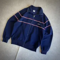80s 中田圭祐着用デサント製 adidas オールドジャージ L