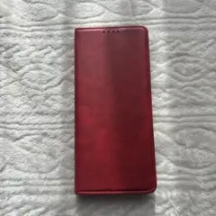 Sony Xperia XZ4 ケース手帳型　レッド