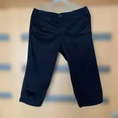 Double Focus 黒 クロップドパンツ
