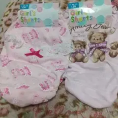130サイズ 女の子用ショーツ 2枚セット×2♥️♥️♥️