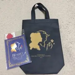 劇団四季美女と野獣ショッピングバッグとノートセット