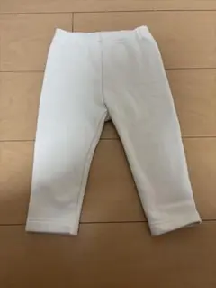 UNIQLO フリースパンツ 80 ホワイト バックポケット