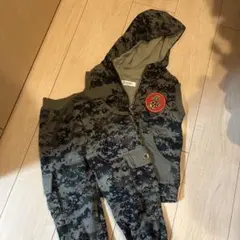 迷彩柄 セットアップ idnubi サイズ7