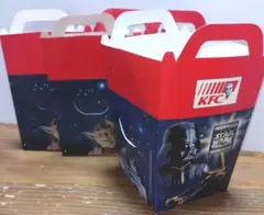 KFC STARWARSセットの箱×３点